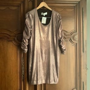 Badgley Mischka Mark and James Sequin Cocktail Dress